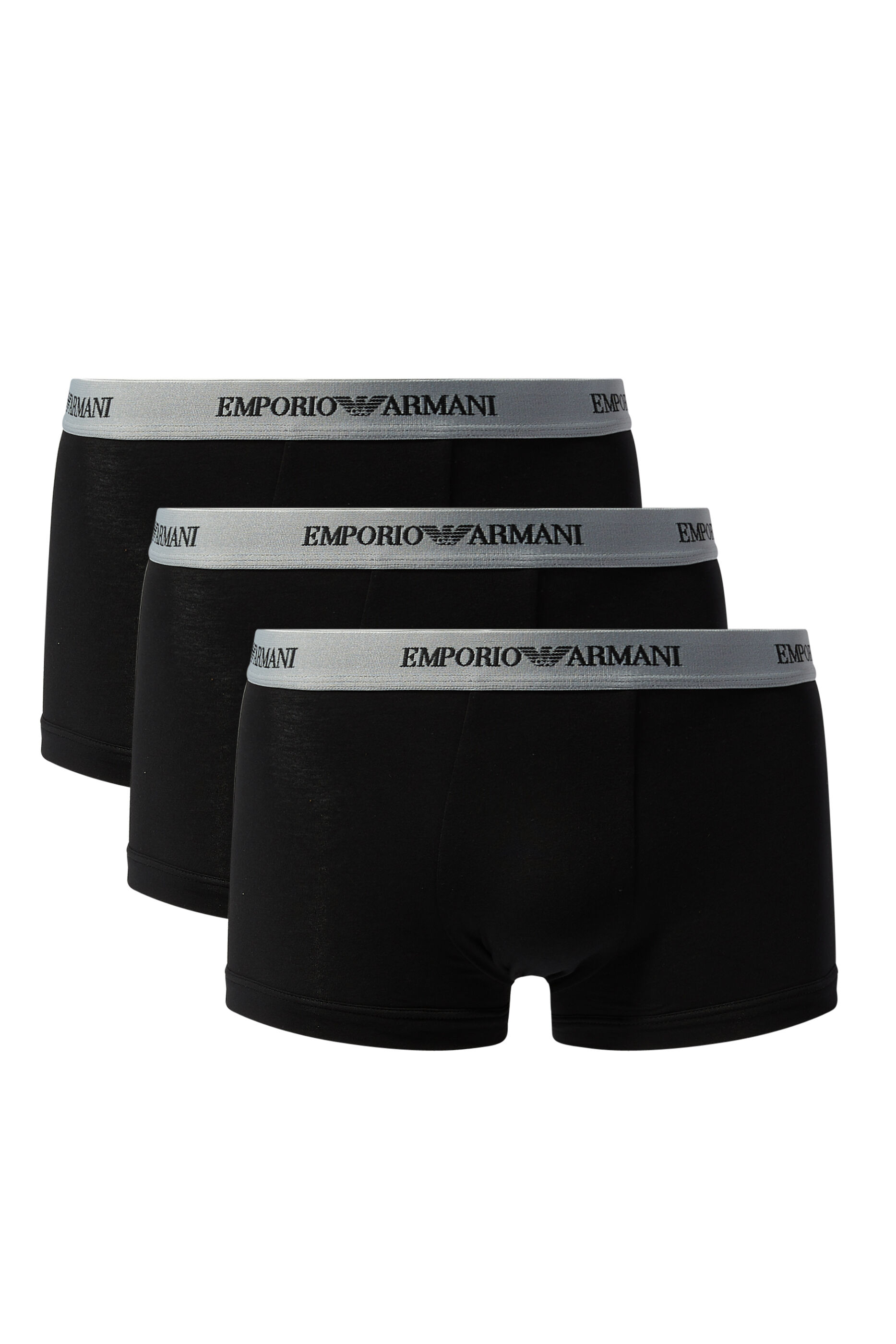 Buy Emporio Armani Logo Boxer Briefs Set of 3 for Mens